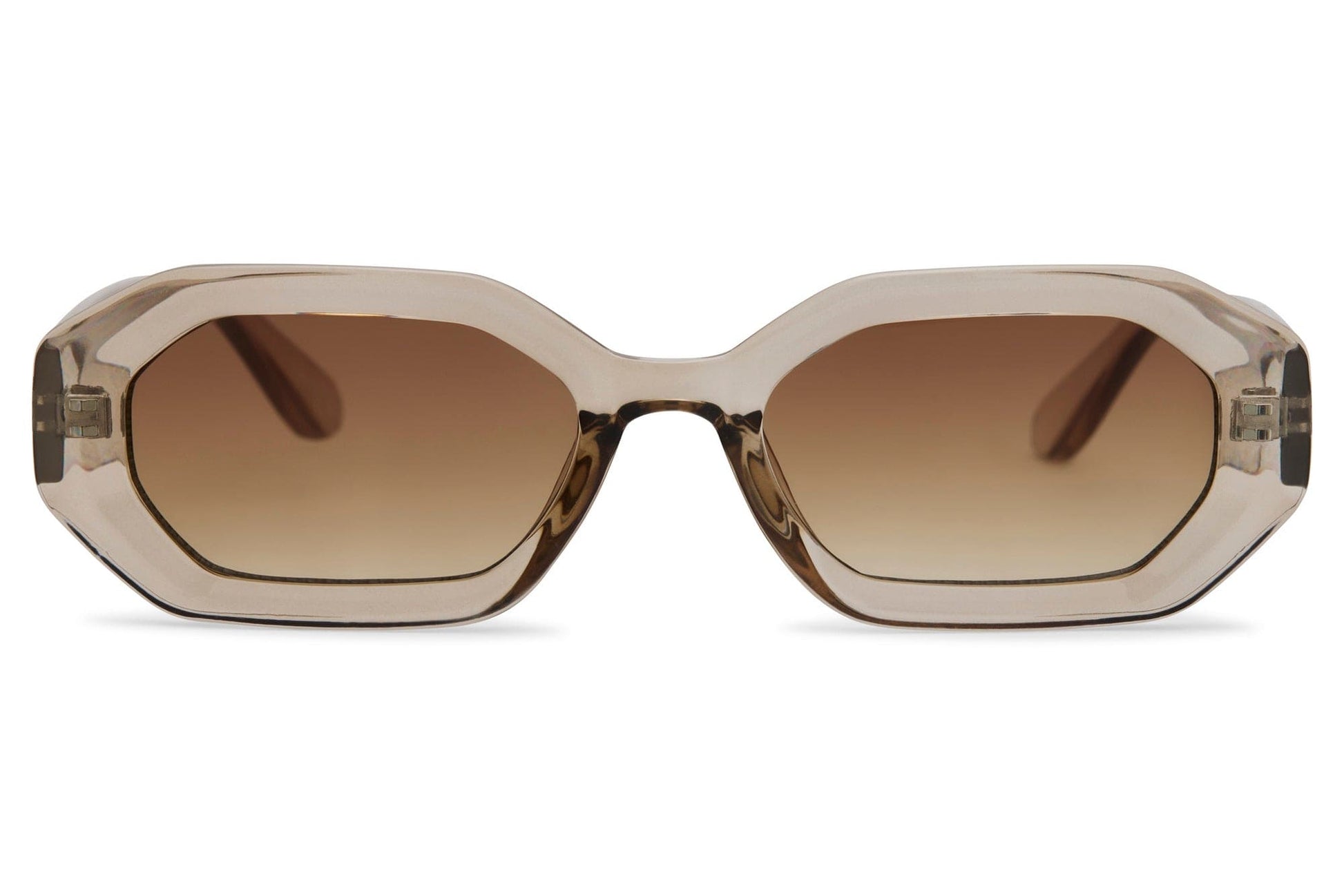 geometric lens sunglasses with 100% uv400 protection