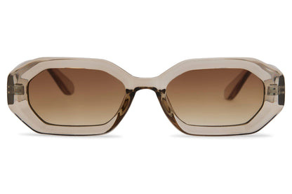 geometric lens sunglasses with 100% uv400 protection