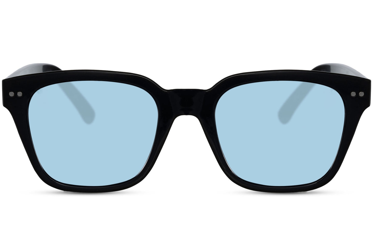 blue tinted tinted in wayfarer provides 100% uv400 protection 