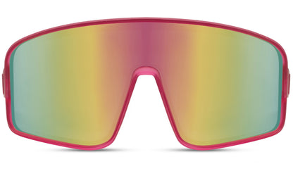 gradient mirrored lens party sunglasses