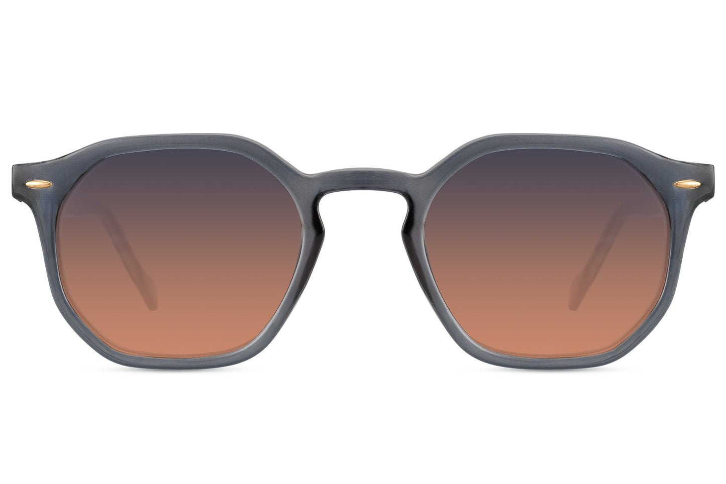 Greece geometric round sunglasses tortoiseshell brown recycled polyester frame warm brown mauve gradient lens UV400 protection men women elegant sustainable retro summer holiday city brunch free UK Europe delivery Sunglass Station