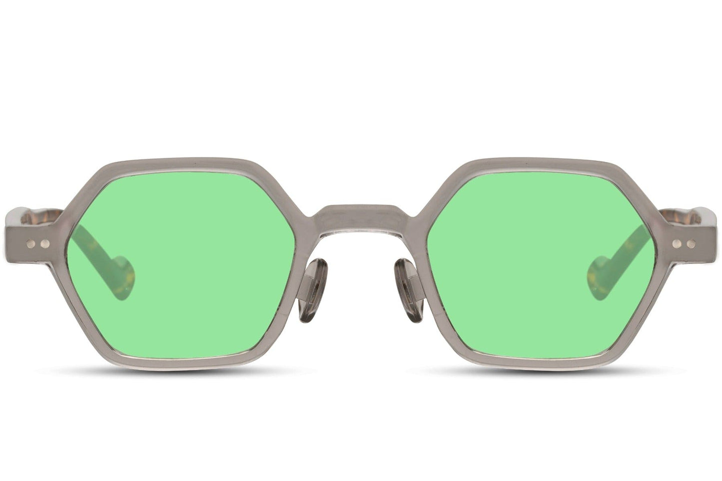 greece style sunglasses with green lens