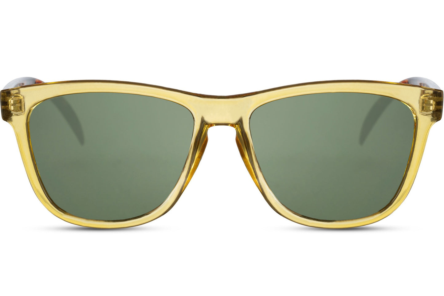 green tinted lens summer sunglasses uv400 protection, lightweight