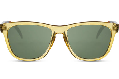 green tinted lens summer sunglasses uv400 protection, lightweight