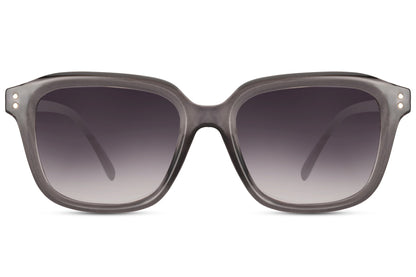 unisex style grey wayfarer sunglasses
