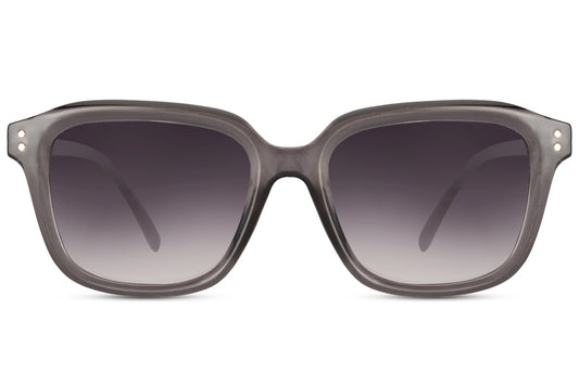 unisex style grey wayfarer sunglasses