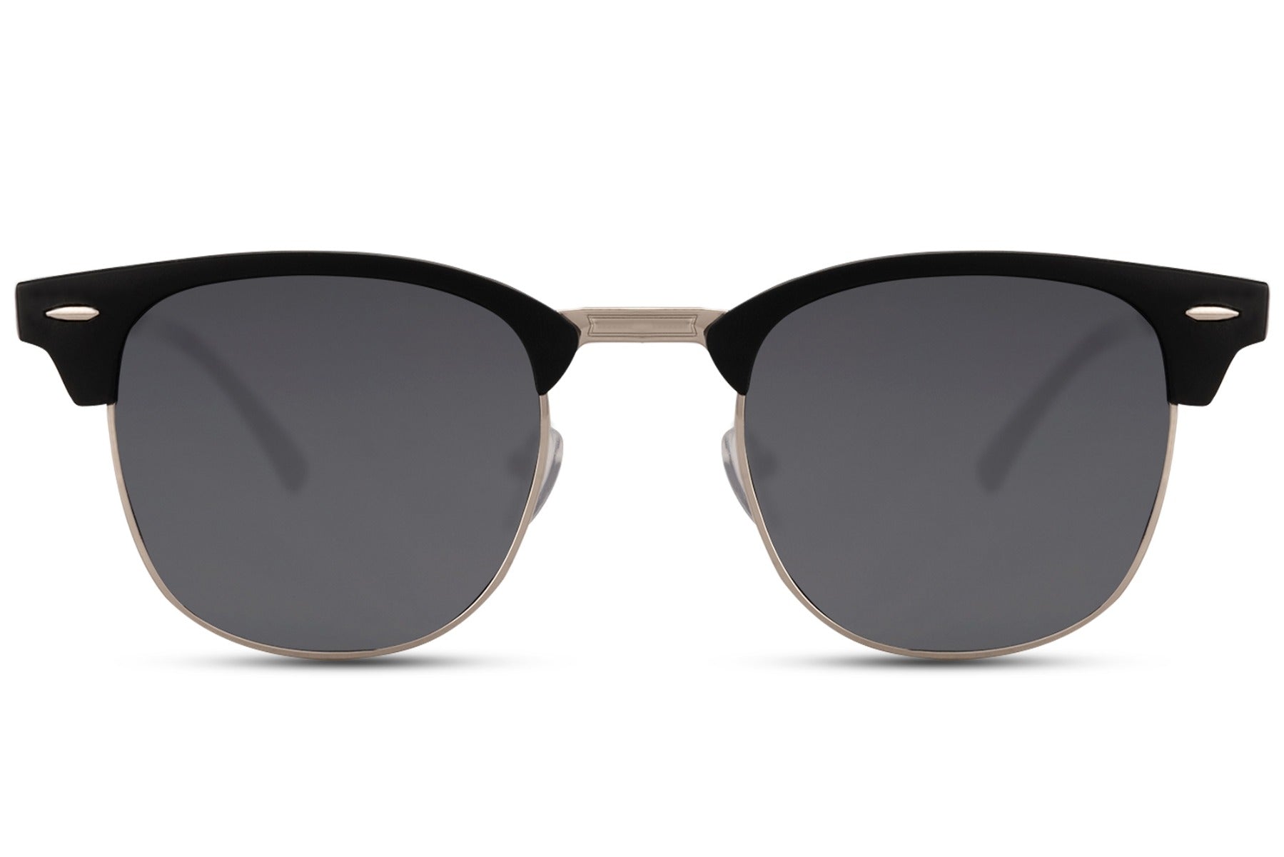 london style clubmaster sunglasses with black lens