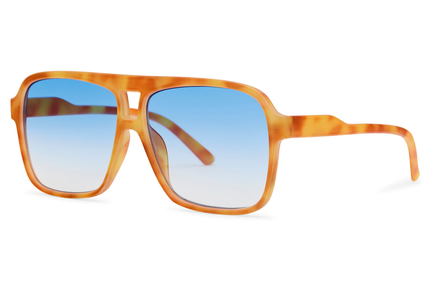 Tinted Oversized Aviator Sunglasses