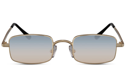 sleek metallic frame rectangle sunglasses is your ready summer beach look shop at sunglass station and get free shipping across uk & europe