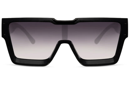 midnight oversized sunglasses with uv400 protection
