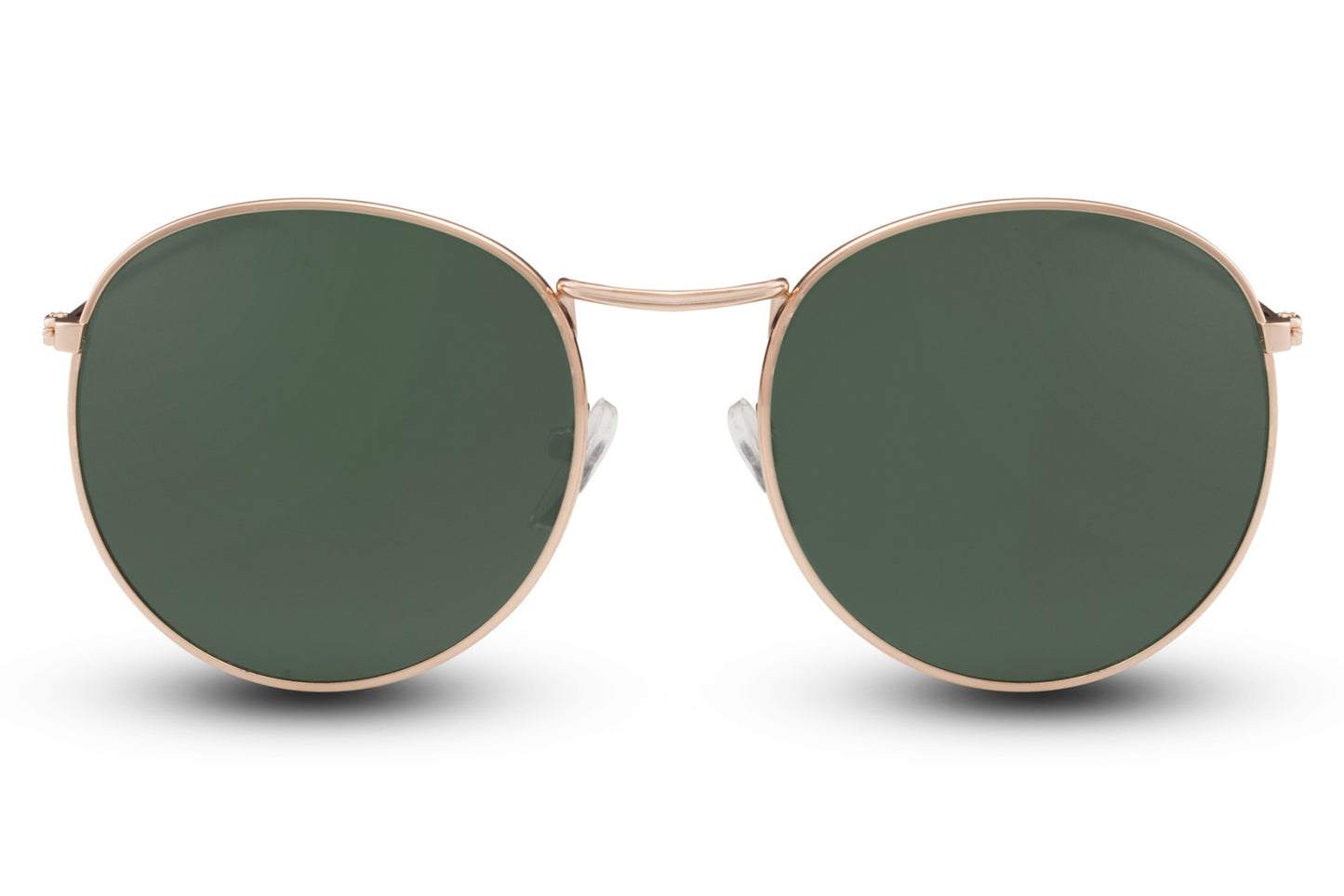 Milan retro round sunglasses black metal frame green recycled lens 100% UV400 protection men women vintage retro summer outdoor festival eyewear free UK Europe delivery Sunglass Station