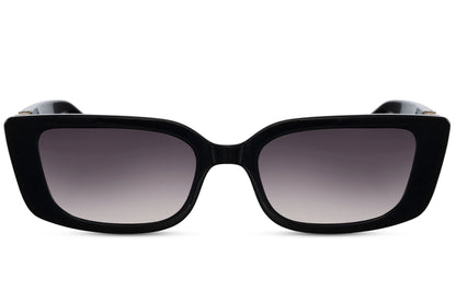 y2k modern fit sunglass station black frame rectangle sunglasses, wear at beach parties or clubs your go to summer look.