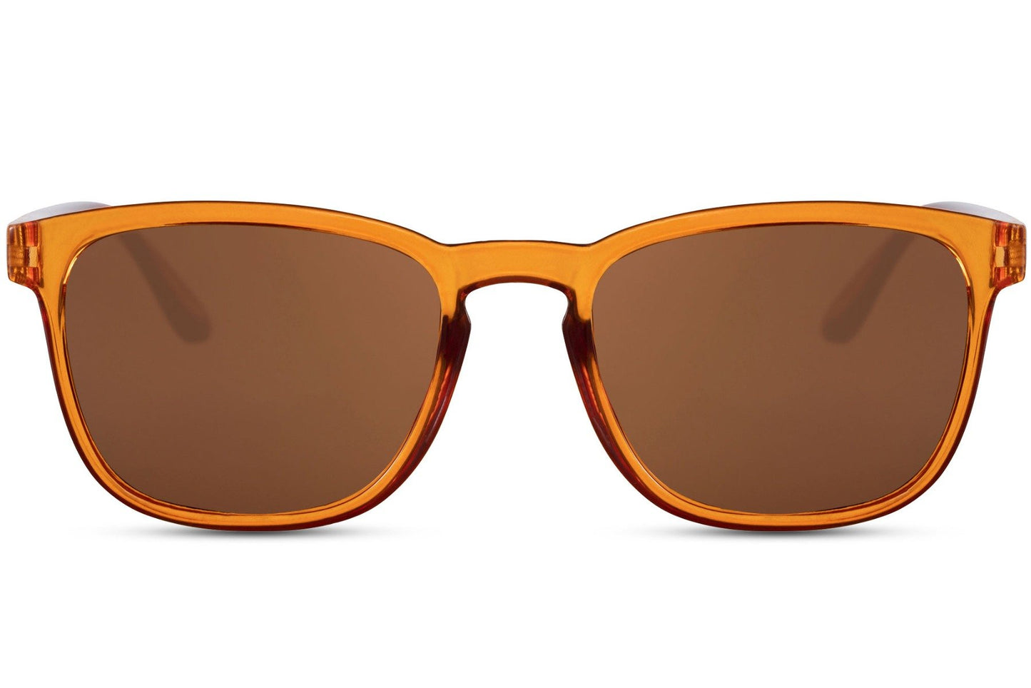 orange lens and orange frame summer sunglasses are perfect for enjoying european beach holidays