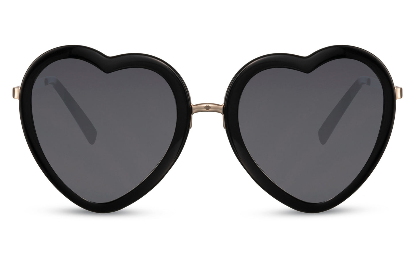black party heart sunglasses for valentines