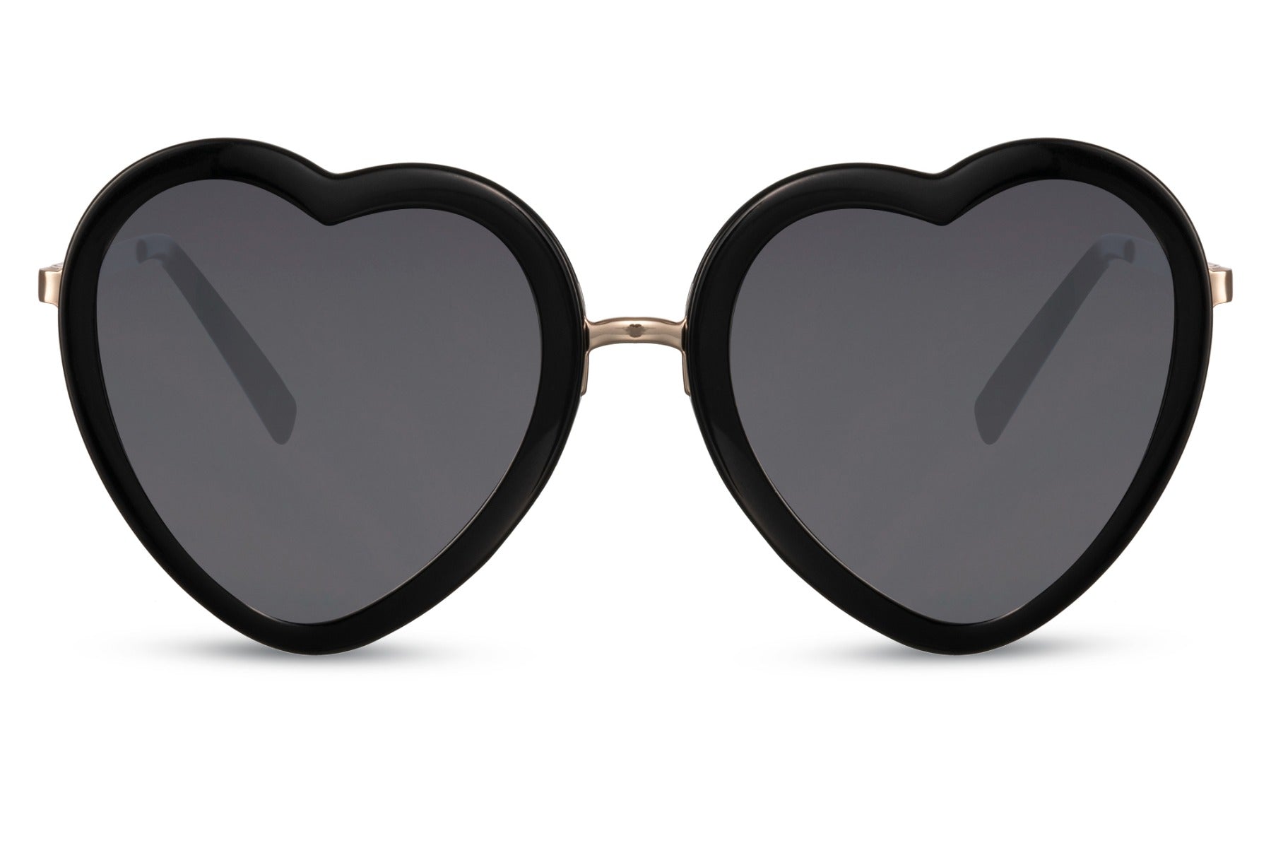 black party heart sunglasses for valentines