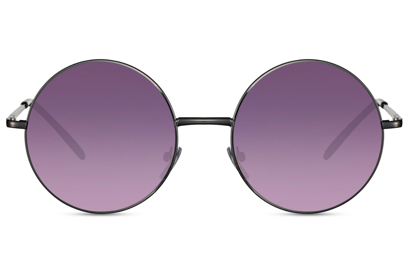 Paris tinted lens round sunglasses gold slim metal frame brown mauve tinted lens temple detail 100% UV400 protection men women lightweight comfortable all-day Paris chic summer city free UK Europe delivery Sunglass Station