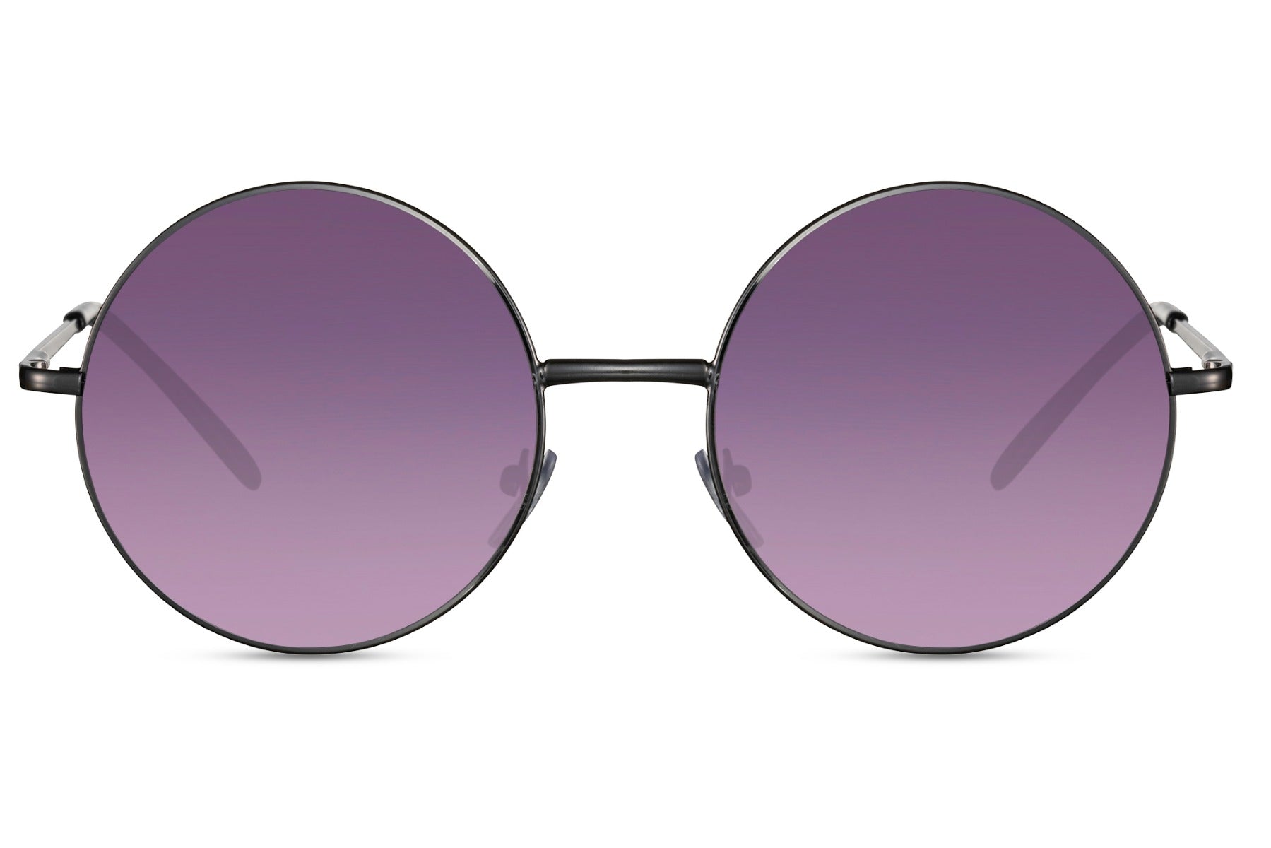 Paris tinted lens round sunglasses gold slim metal frame brown mauve tinted lens temple detail 100% UV400 protection men women lightweight comfortable all-day Paris chic summer city free UK Europe delivery Sunglass Station