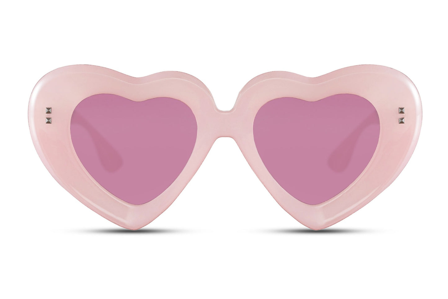pink oversized party sunglasses