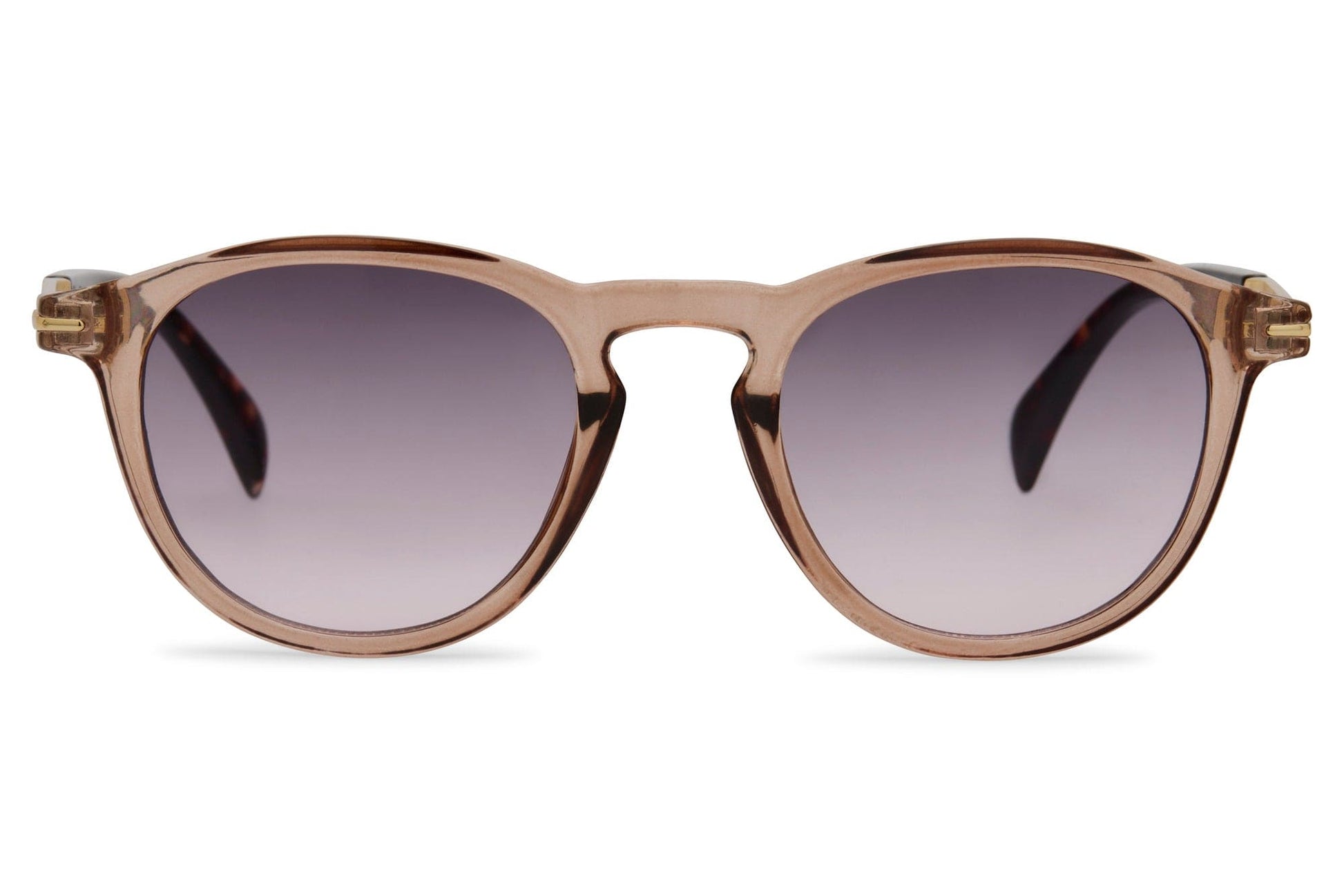 Premium London round sunglasses pink mauve polycarbonate frame purple gradient lens UV400 protection women retro chic sophisticated summer city festival brunch style free UK Europe delivery Sunglass Station