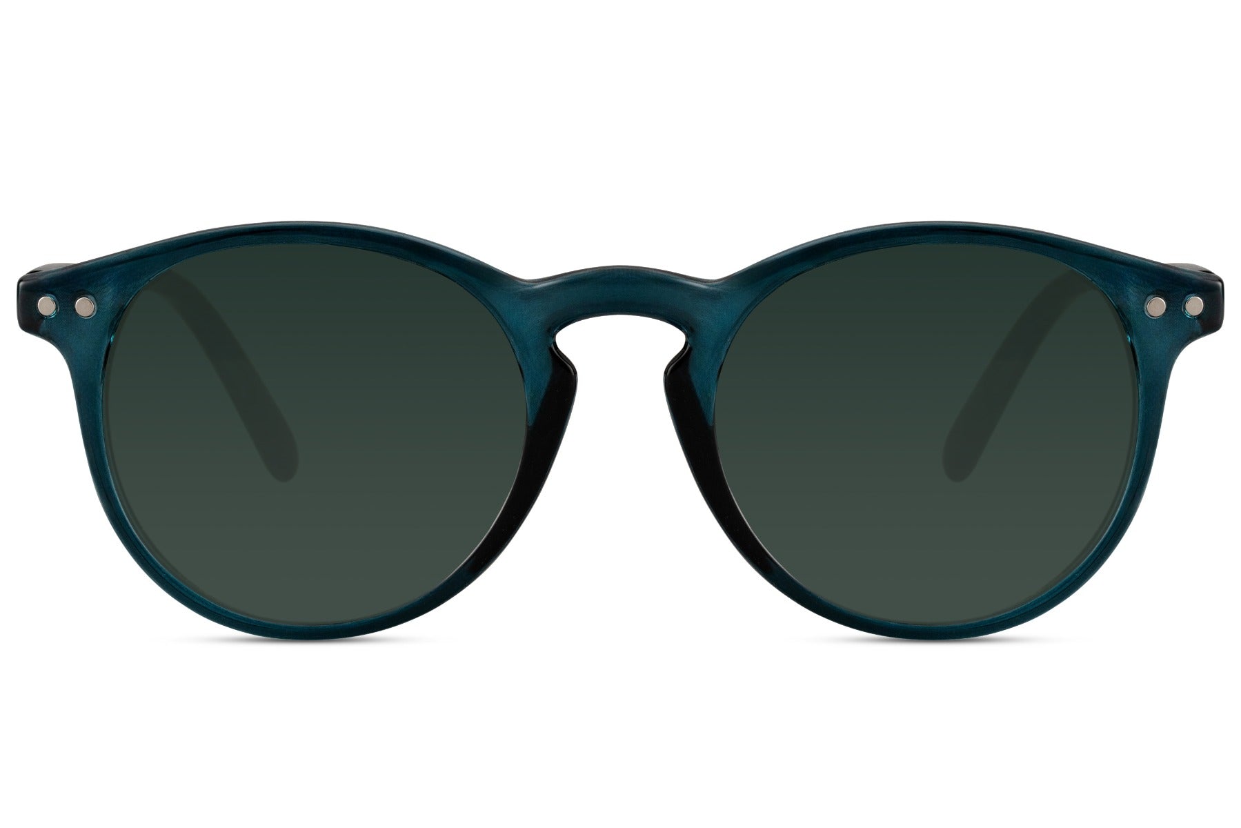 Round kids sunglasses teal green polycarbonate frame lens UV400 protection boys girls durable fun colourful summer outdoor beach festival holiday eyewear free UK Europe shipping Sunglass Station