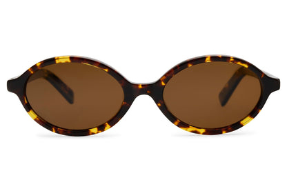 Polarised Oval Sunglasses
