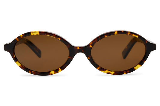Polarised Oval Sunglasses