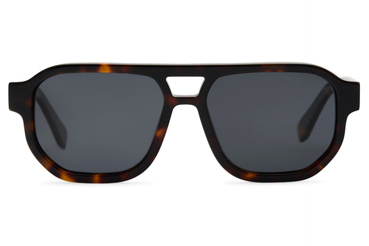 Retro Aviator Polarised Sunglasses