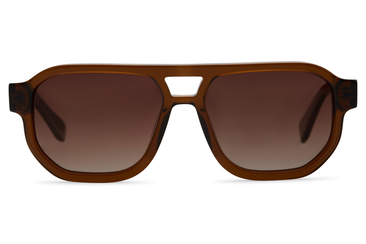 Retro Aviator Polarised Sunglasses