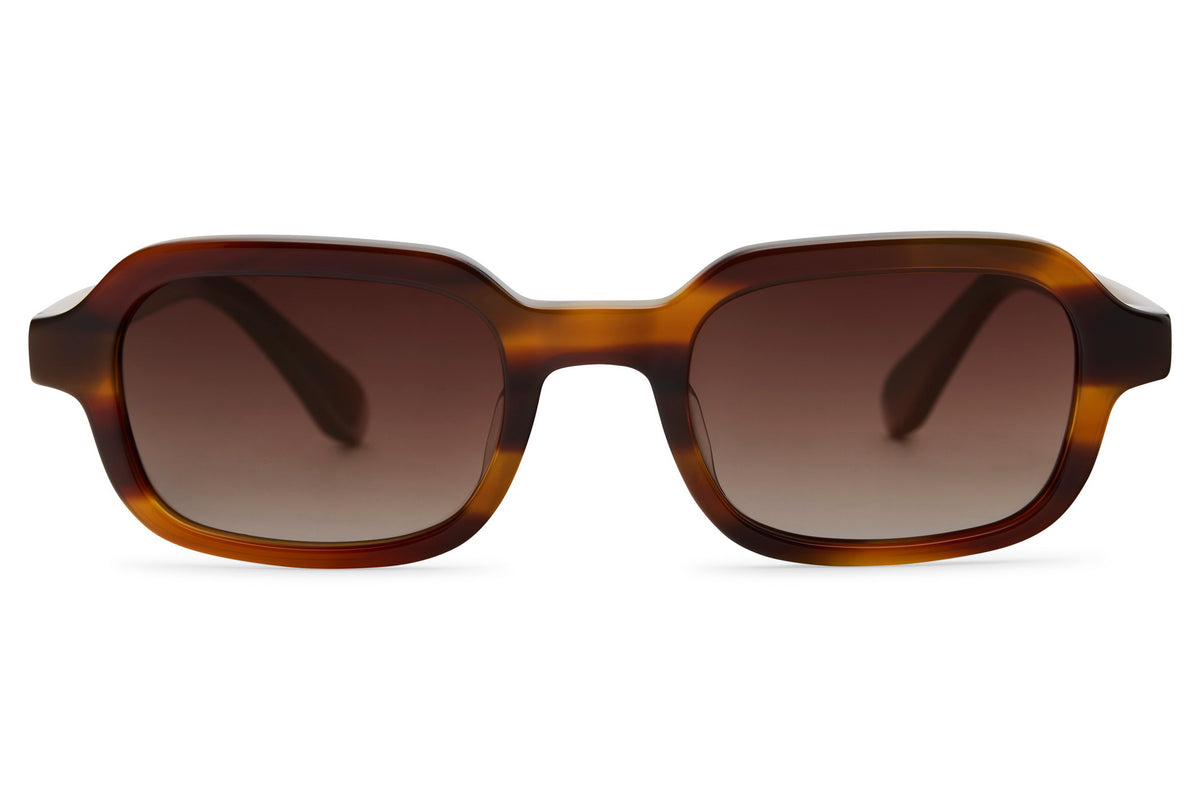 Berlin Polarised Rectangle Sunglasses