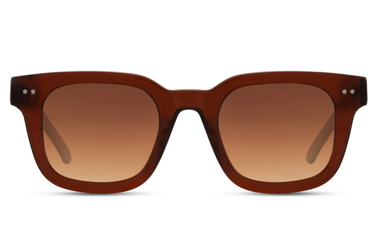 Brown Square Sunglass