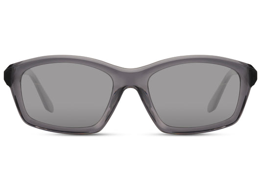 Grey Rectangle Sports Sunglass