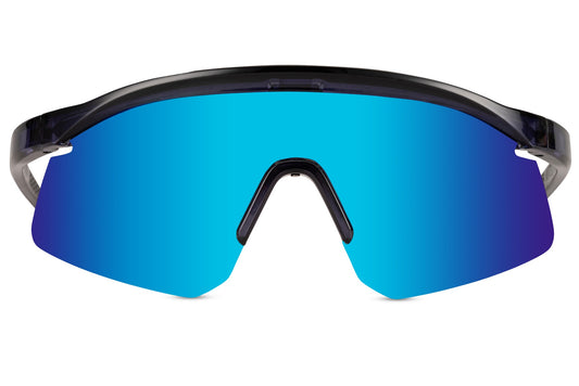 sports mirrored sunglasses with uv400 protection 