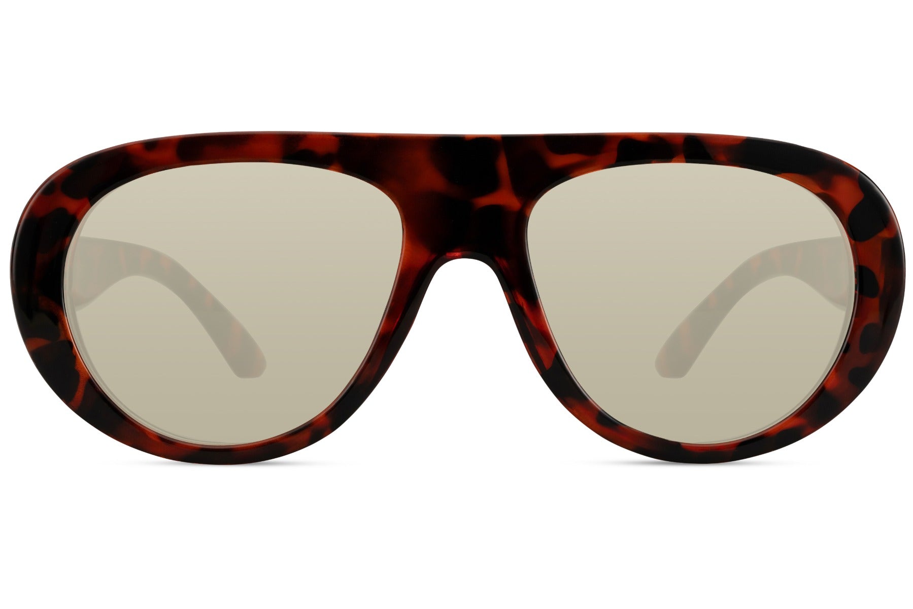Trendy aviator sunglasses with dark lenses, offering a sleek and modern everyday look