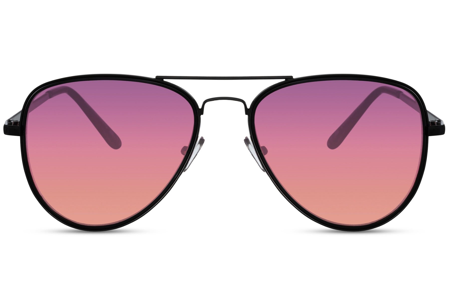 Pink lens aviator sunglasses for fashion-forward summer outfits, stylish tinted eyewear ideal for holidays and social events
