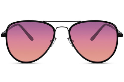 Pink lens aviator sunglasses for fashion-forward summer outfits, stylish tinted eyewear ideal for holidays and social events