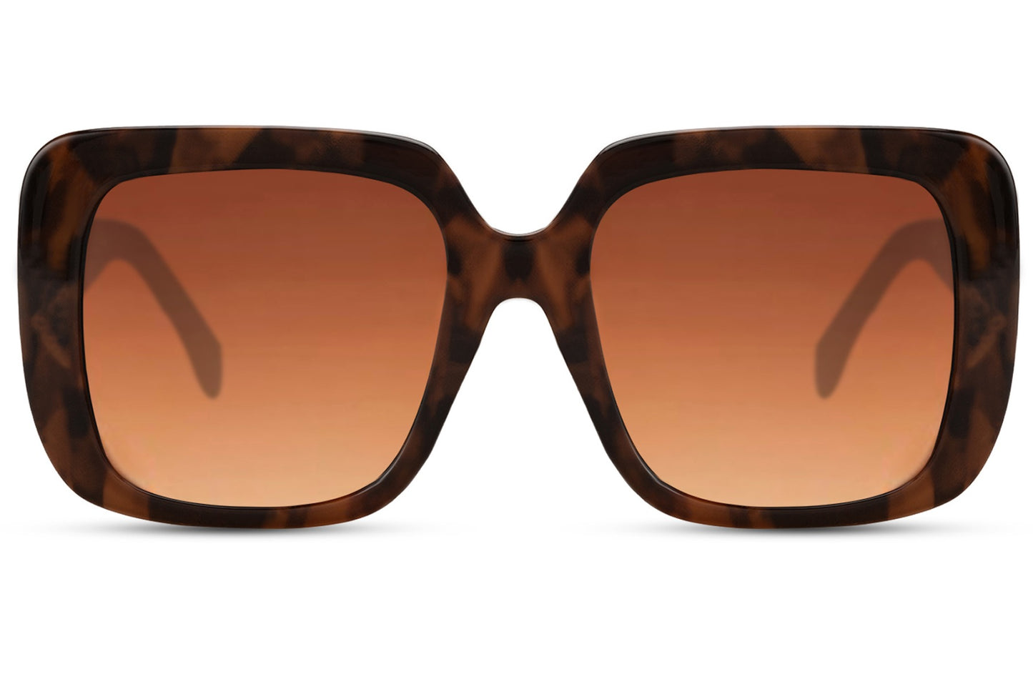 Oversized brown frame sunglasses Barcelona design, trendy women sunglasses for warm weather, holiday outfits and relaxed summer fashion