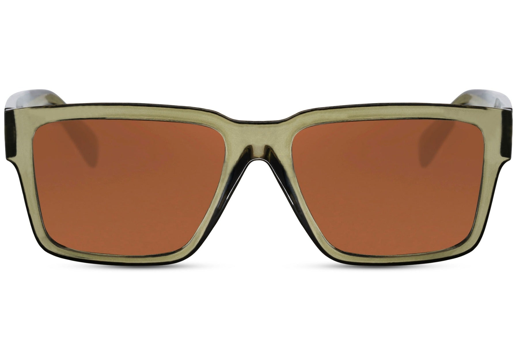 sunglass station has trending berlin style sunglasses with brown frame perfect for casual styling and soft day looks