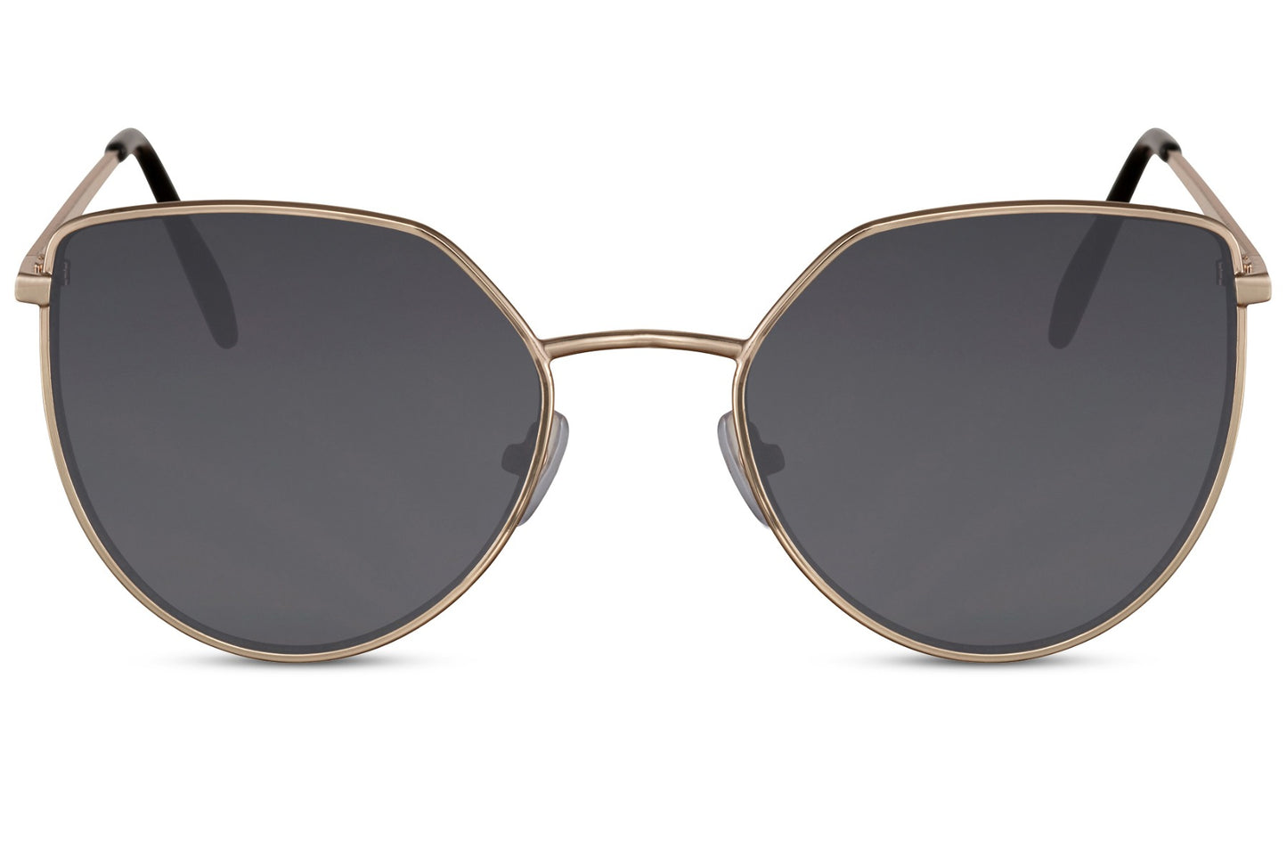 Black cat eye sunglasses with sleek frame design and UV protection lenses for everyday wear
