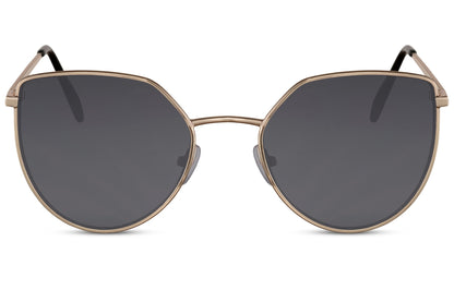 Black cat eye sunglasses with sleek frame design and UV protection lenses for everyday wear