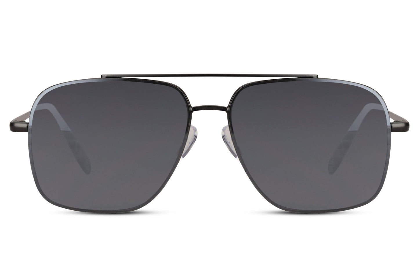 Oversized aviator sunglasses with black lenses and metal frame, suitable for driving, city wear, and everyday styling