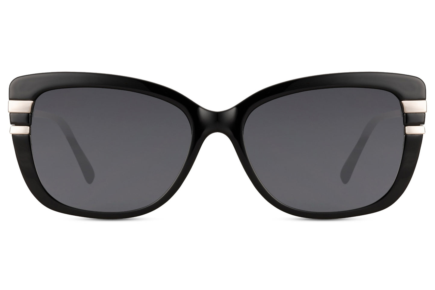 Black oversized soft square sunglasses with dark lenses, a classic statement eyewear piece for modern fashion and strong UV protection
