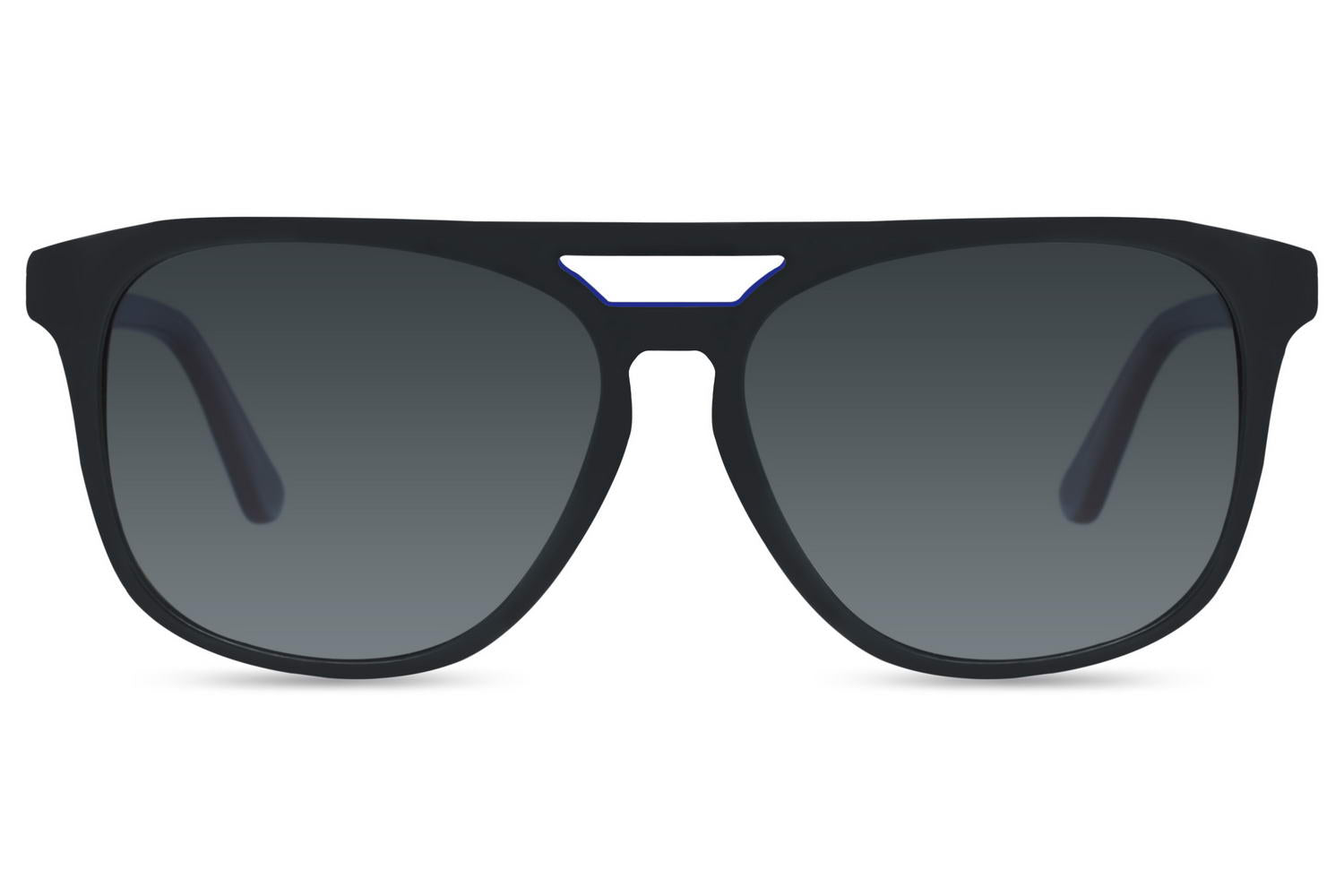 Black polarized aviator sunglasses combining modern design with classic styling for versatile wear