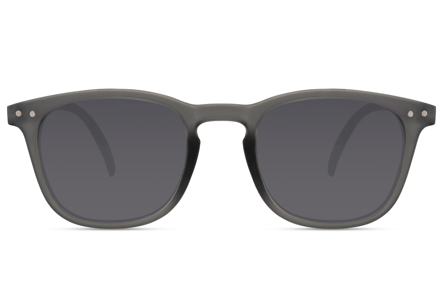Black square kids sunglasses with lightweight polycarbonate frame and UV400 protective lenses for boys and girls