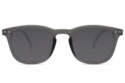 Black square kids sunglasses with lightweight polycarbonate frame and UV400 protective lenses for boys and girls
