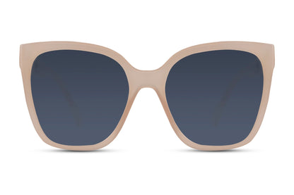 Bold oversized cat eye sunglasses designed with lightweight eco-friendly materials and comfortable fit