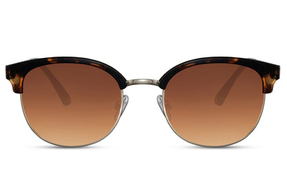 brown sunglasses for men & women in vintage style