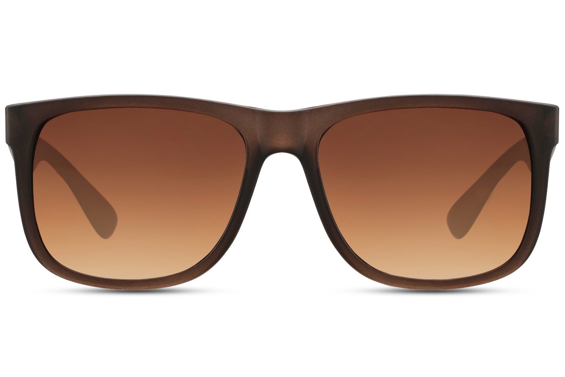 brown sunglasses with brown tinted lens