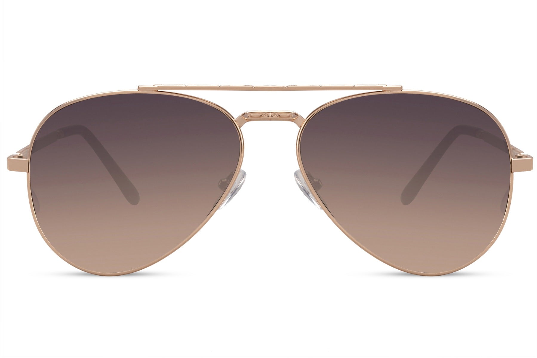 Brown tint aviator sunglasses designed for versatile styling, suitable for everyday outfits and relaxed outdoor settings