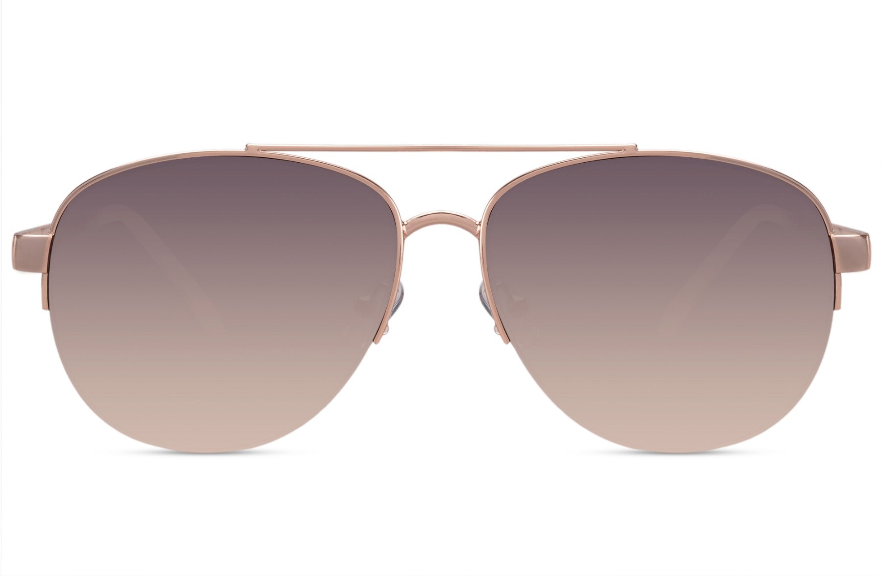Classic aviator sunglasses with brown lenses, designed for daily use with a comfortable fit and reliable UV protection