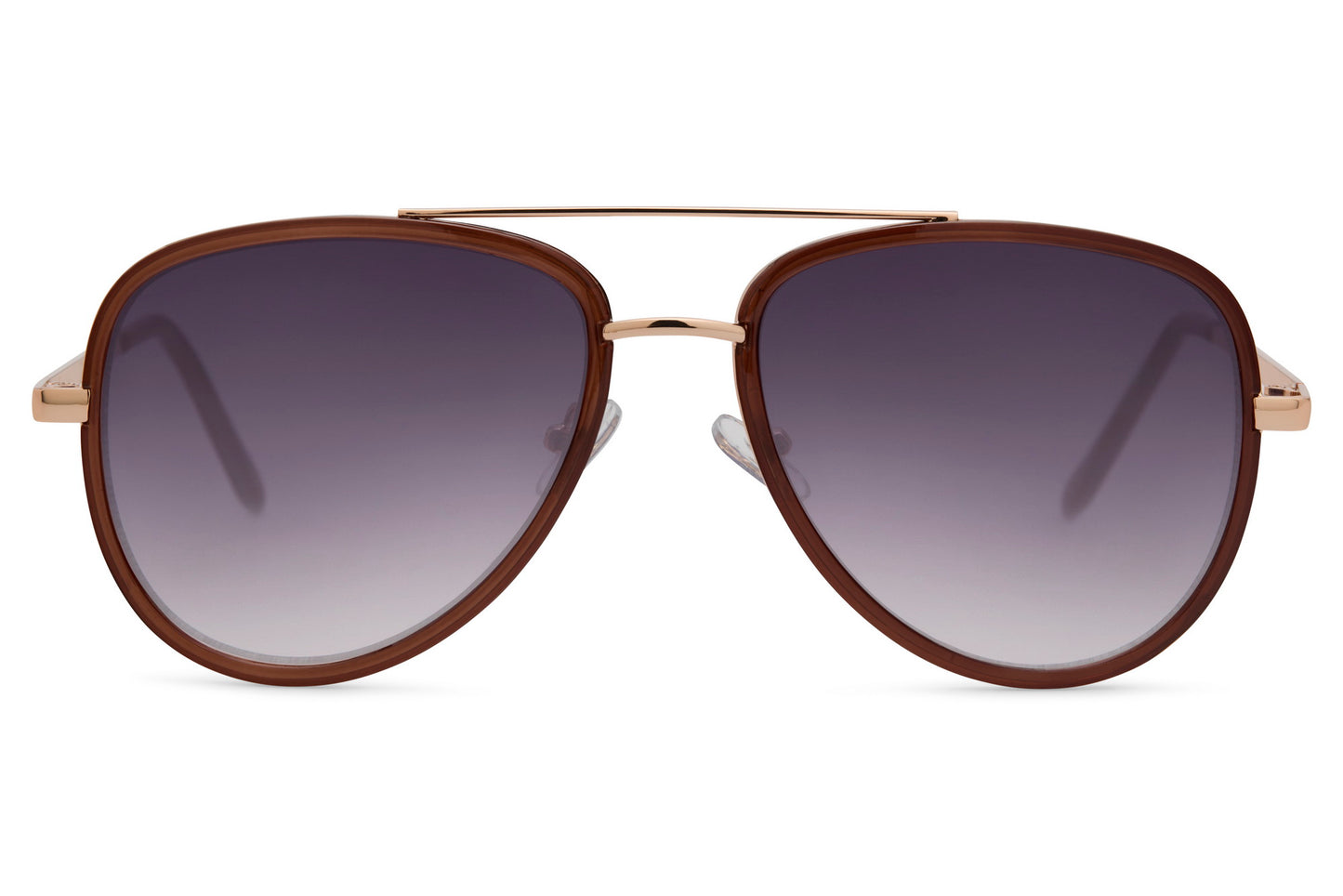 Dark tint aviator sunglasses with metal frame, suitable for everyday use with a clean and confident look